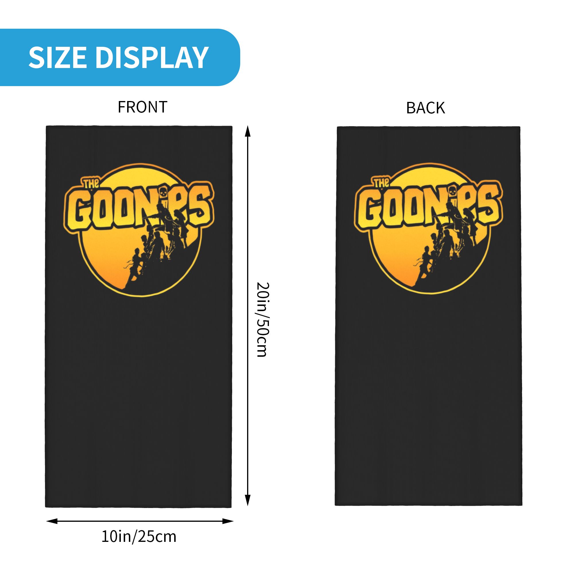 Custom The Goonies Bandana Nec - Neck Gaiter Face Cover 评论和价格