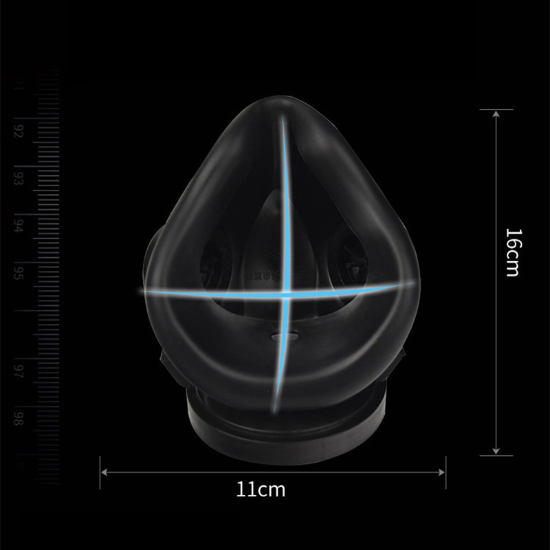 New Half Face Black Gas Mask R - Dust Mask Construction 评论和价格