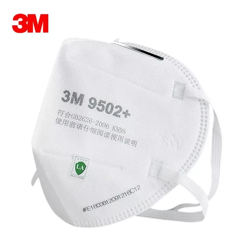 50Pcs/bag 3M KN95 Face Mask 95 - 3M Mask 9502+ 评论和价格