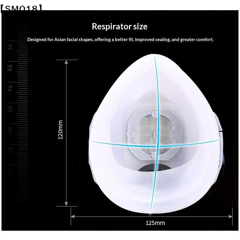 Replaceable Industrial Dust Ma - Dust Mask Construction 评论和价格