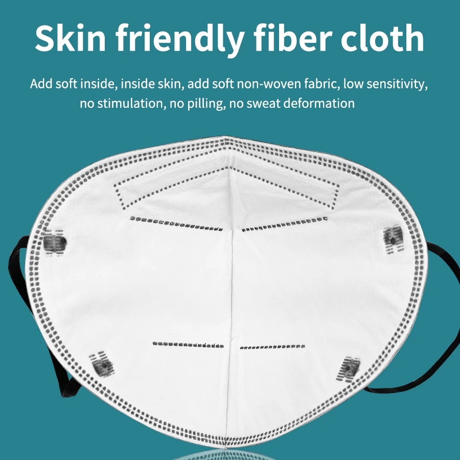 5PCS FFP2 Mask CE Approved Fil - Anti Pollution Mask 评论和价格