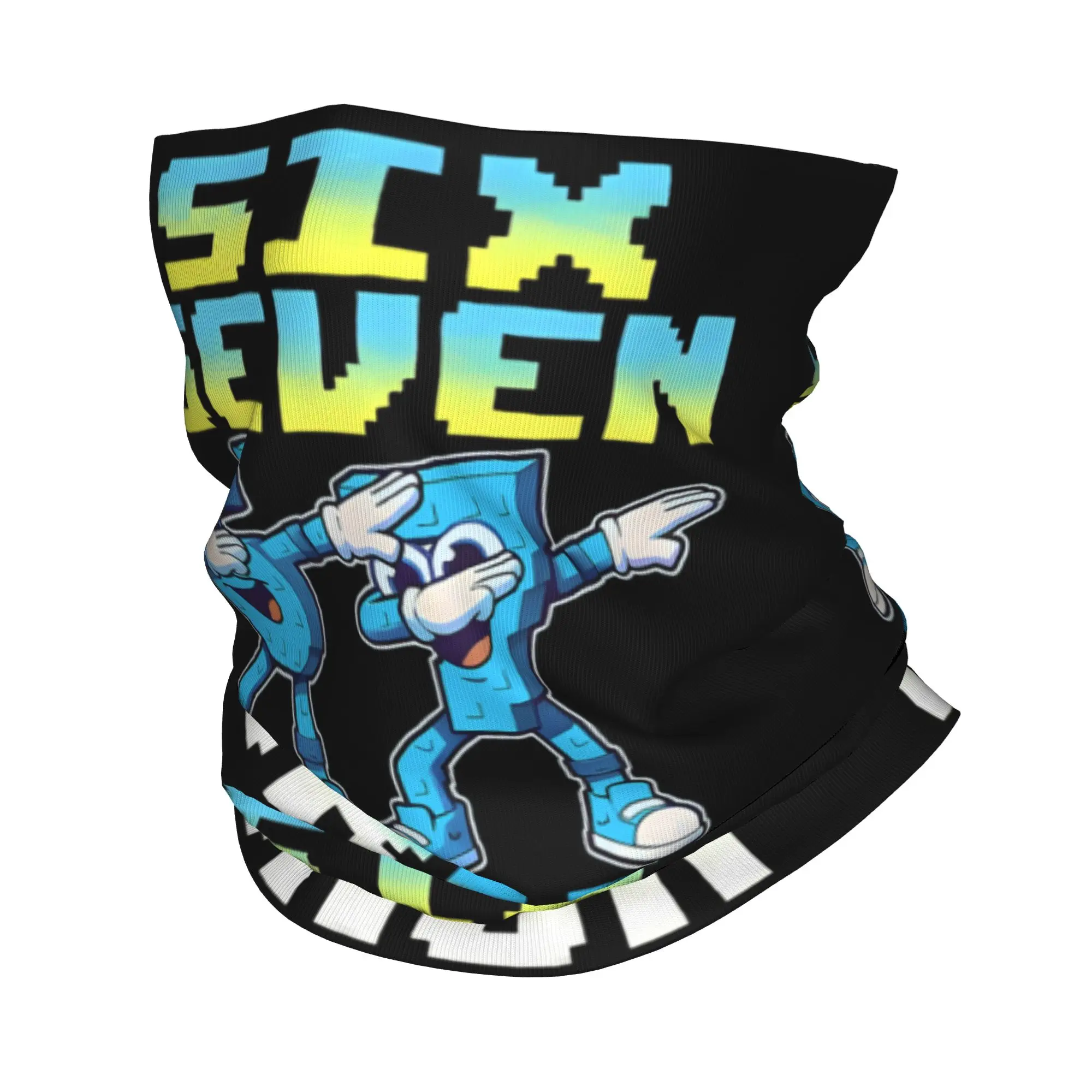 67 Six Seven Meme 6 7 Italian  - Neck Gaiter Face Cover 评论和价格